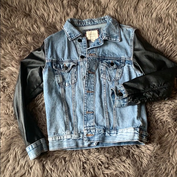 Forever 21 jean jacket - Picture 1 of 3